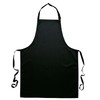 Portwest Cotton Bib Apron, Size: One Size, Colour: Black, S840BKR