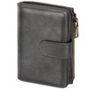 ONEKERUN Women's PU Leather Medium Purse with RFID Blocking Wallet