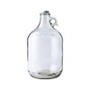 FastRack Glass Water Bottle Includes 38 mm Metal Screw Cap,