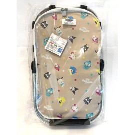 Sanrio Characters Color Dot Picnic Basket Brown