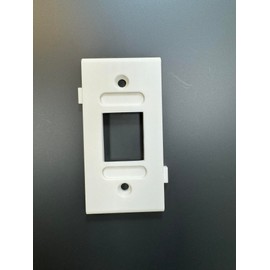 Center Switch Plate Cover – Ivory – 3D Printed Replacement for Fleetwood RV – Fits F25-2810, 614334, 1000454 – Made in USA