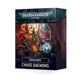 Games Workshop - Warhammer 40,000 - Datacards: Chaos Daemons