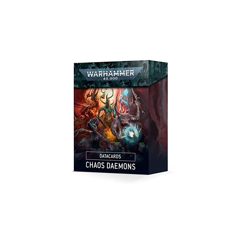 Games Workshop - Warhammer 40,000 - Datacards: Chaos Daemons