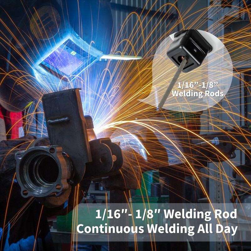 Portable Electric Welding Machine, Handheld Welder Machine, 20-120Amp Output Portable