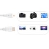 GeeekPi HDMI Cable, 1m White Raspberry Pi 4 Micro HDMI