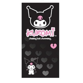 Kuromi Beach Towel 70 x 140 cm.
