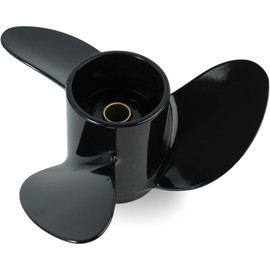 QIKIRUO Boat Outboard Propeller 7.8x7 for Mercury/Tohatsu/Nissan 4/5/6HP Engines,OEM#48-812949A02/3R1B64514-2, 12 Spline Tooth, RH,(7 4/5x7)