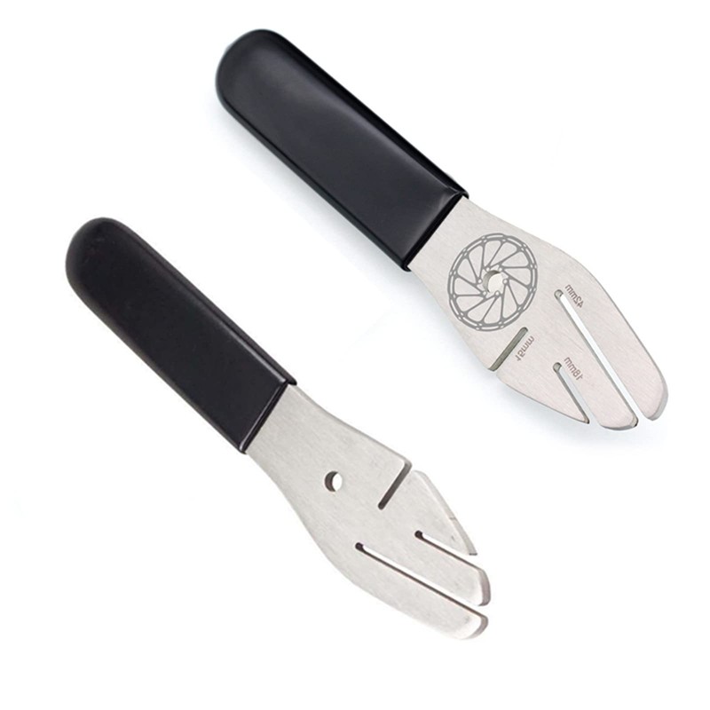 Brateuanoii Bicycle Disc Brake Tool, Brake Disc Adjuster, Brake Disc