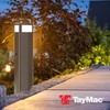 TayMac Bronze Area Light Slide Cover PPALZ for ParkPost Outdoor