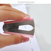 YuanHolumid Pink Staple Remover, Staple Puller Tool, Modern Plastic Office