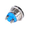 12V 3A Momentary Push Button Switch, Keenso Waterproof Car Auto