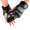 Half Finger Boxing Gloves Punching Bag Open Palms Fighting Kickboxing