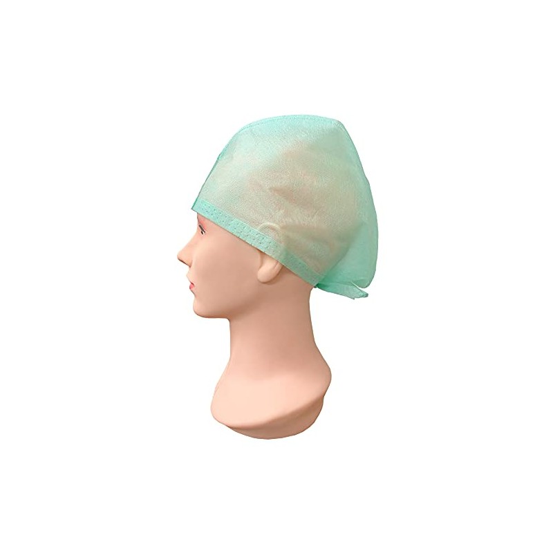 100x Premium Disposable Theatre Hat with Ties - Tie Backs