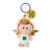 NICI Angel Key Ring with Clover Leaf 7 cm with