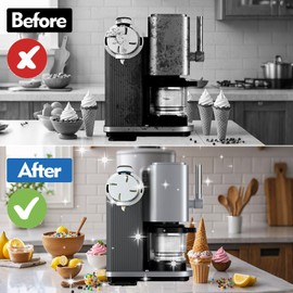 Palksky Ice Cream Maker Cleaning Kit for Ninja Swirl Creami, Ice Cream Machine Brush Set, 9 PCS