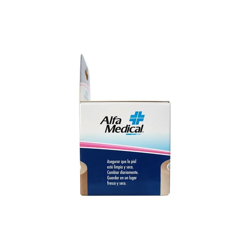 Alfa Medical Cinta Microporosa Color Piel 5x5 Cm 1 Pza.