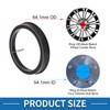 A ABSOPRO Wheel Hub Centric Ring Durable OD 64.1mm to
