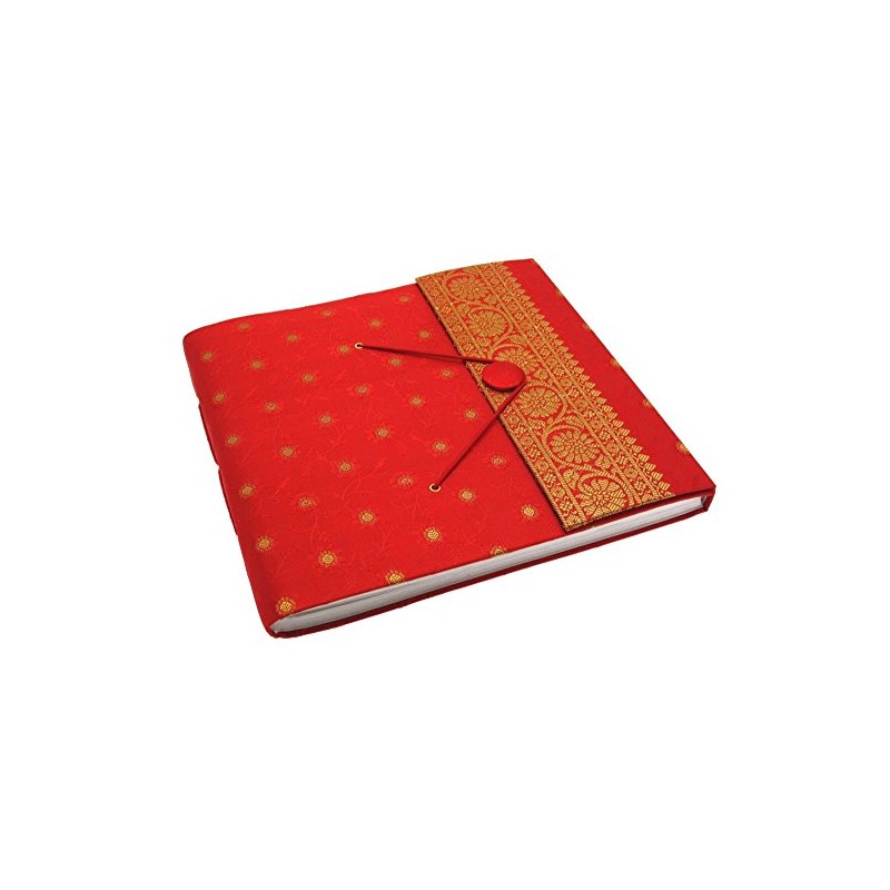Sari Photo Album Large - 240 x 260mm - Red