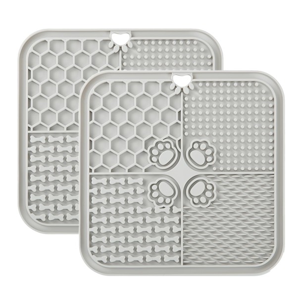 Licky Mats for Dogs and Cats, Slow Feeding Lick Mats