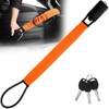 Steering Wheel Lock with 3 Keys Anti-Theft Car Seat Belt