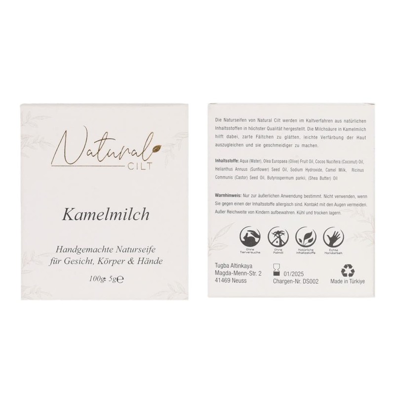 Natural Cilt Camel Milk - 100% Natural Ingredients - Natural