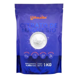 Citrato De Magnesio En Polvo 1 Kg Granalia Sabor N/A