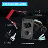 704-82570-12-00 Main Switch Panel Marine Outboard 12V Single Engine Key