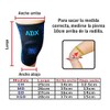 ADX Rodillera para Menisco (AzulNegro, Mediana)