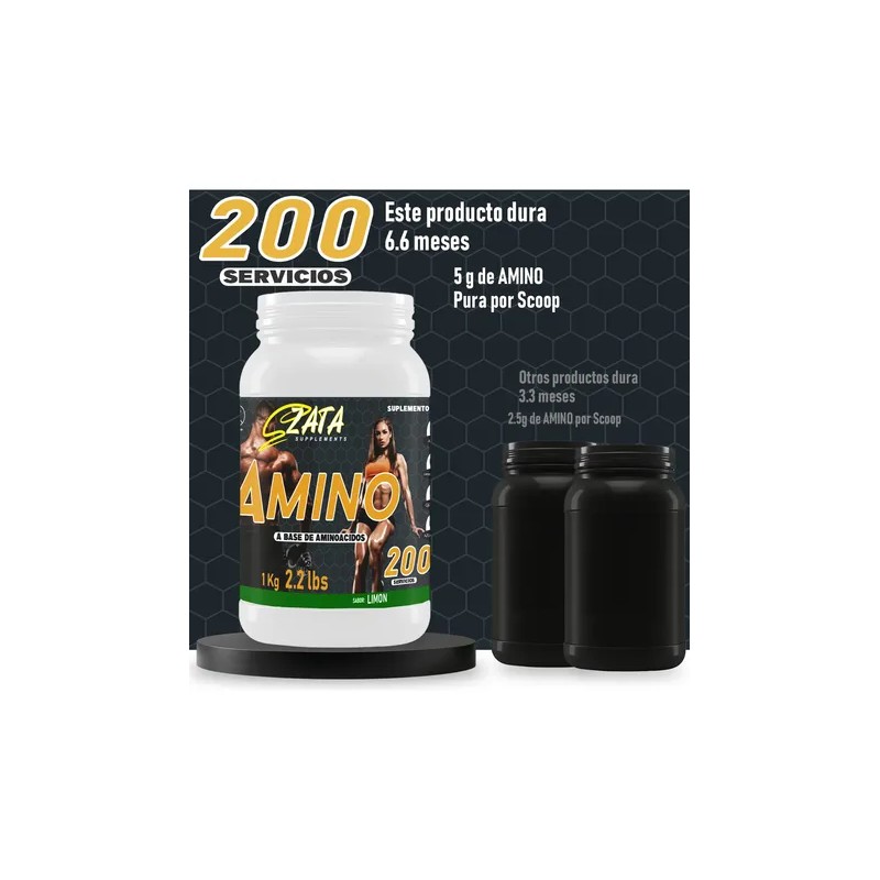 Suplemento Aminoácidos Zata Supplements 1kg Varios Sabores