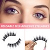Natural False Eyelashes, 6D, 2 Pairs False Eyelashes, Fluffy Natural