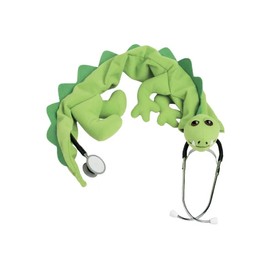 Pedia Pals Dino Stethoscope Cover – Soft Washable Animal Design for Doctors and Nurses, Universal Fit Stethoscope Sleeve Cover Protects Tubing, Plush Stethoscope Animal Cover Reduces Patient Anxiety