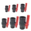PVC Ball Valve Water Supply Valve U Compact Female Threaded