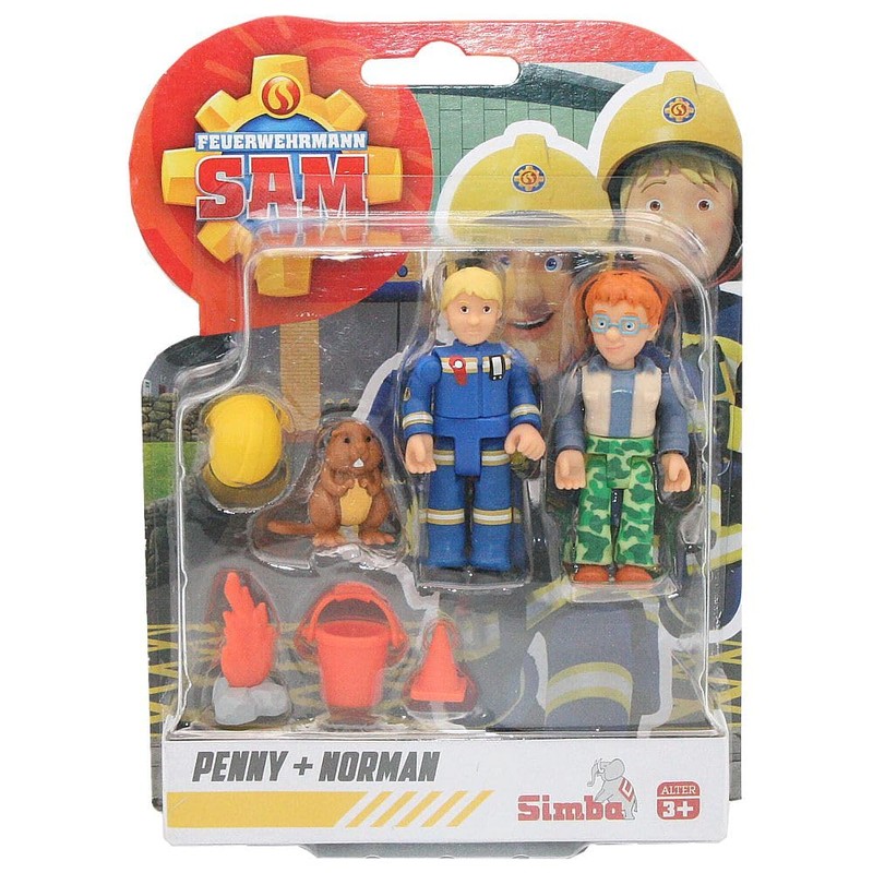 Sam Fireman Penny, Norman, Bieber | Game Figure Set |