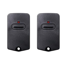 RB741 Remote works for GTO Mighty Mule Gate Opener FM135 Transmitter Control, Single Button Gate Clicker Garage Door Entry Transmitter (2 Pack)