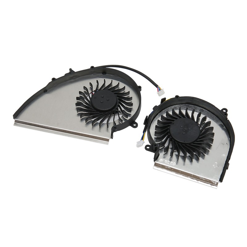 Cooling Fan 4 Pin Aluminum Alloy ABS Easy Replaceable Laptop