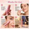 2Pzs Pink Collagen Volume Multi Balm Stick,Barra Hidratante Con Colágeno