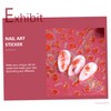Minkissy 24pcs Unique Nail Art Stickers Chic Manicure Decals for