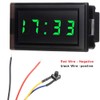 KIMISS DC 4.5-30V Waterproof Dustproof Car Electronic Clock LED Digital