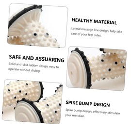 Healvian 1 pair Feet Relax Roller of Multifunctional Massage Rollers for Relief and Skid Design for Home Use and Reflexology Therapy