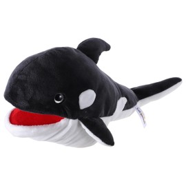 VICASKY Doll Toy Whale Doll Charming Whale Hand Puppet Ocean Hand Puppet Animal Finger Puppet Small Hand Puppet Plush Toy Hand Puppet Animal Doll