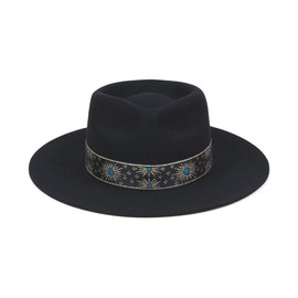 Lack of Color Women's The Phoenix Fedora (Black, Medium (57cm))