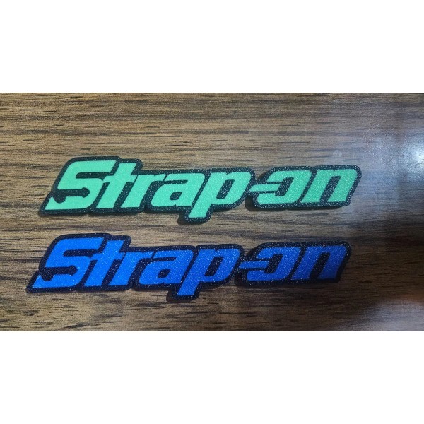 Unbranded STRAP-ON TOOL BOX LOGO EMBLEM Badge Decal 6" INCH