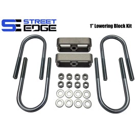 Street Edge 1" Extruded Aluminum Lowering Blocks for 86-94 Mazda B2600/B2200