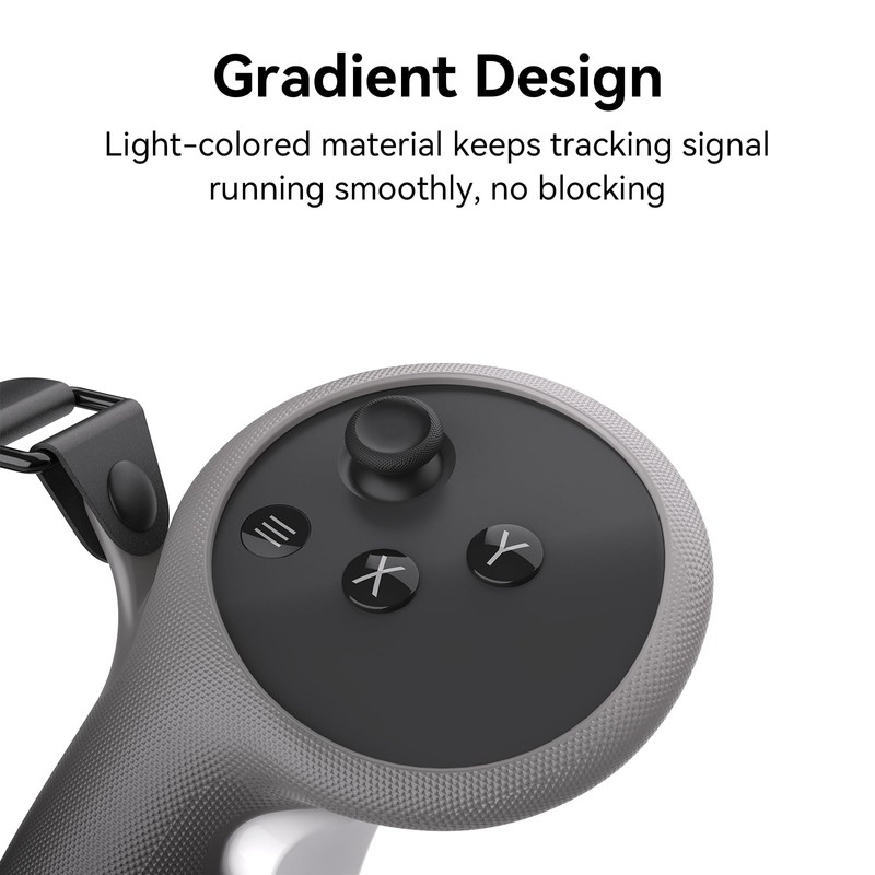 HZLucki Upgraded Controller Grips Compatible with Meta Quest 3S/Quest 3