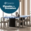 Sorfey Tablecover -Fitted with Elastic, Vinyl with Flannel Back, Fits