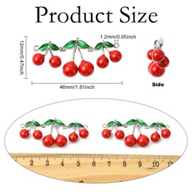 Gythara Sport Fruit Heart Animal Theme Brass Enamel Charms for DIY Jewelry Bracelet Necklace Earring Keychain Decor, Enamel, No Gemstone