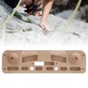 Keenso Wooden Rock Climbing Hangboard, Wooden Hangboard Climbing Board Fingerboard