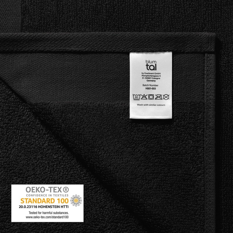 Blumtal Towel Set, 10 Face Cloths 15 x 21 cm,