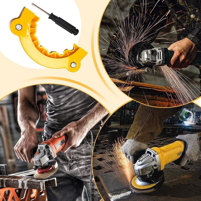 KEWAYO Drill Sharpener for Angle Grinder - Universal Sharpener 4-12