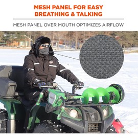 ATEPA Balaclava Ski Mask Windproof Breathable Face Mask for Men Women Motorcycle Riding Cycling Running Snowboarding